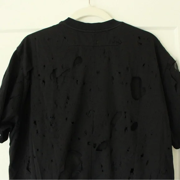 GIVENCHY Distressed T-Shirt - AUTHENTIC - Picture 6 of 9
